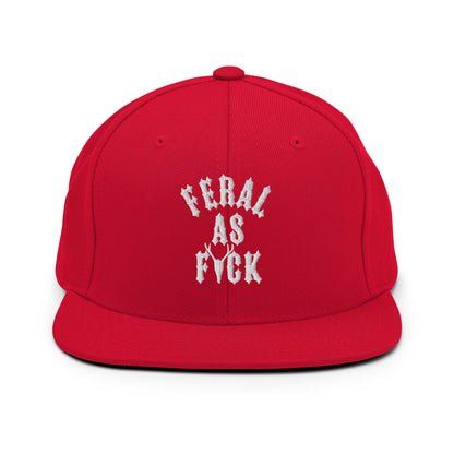 Feral as F*ck Snapback Hat