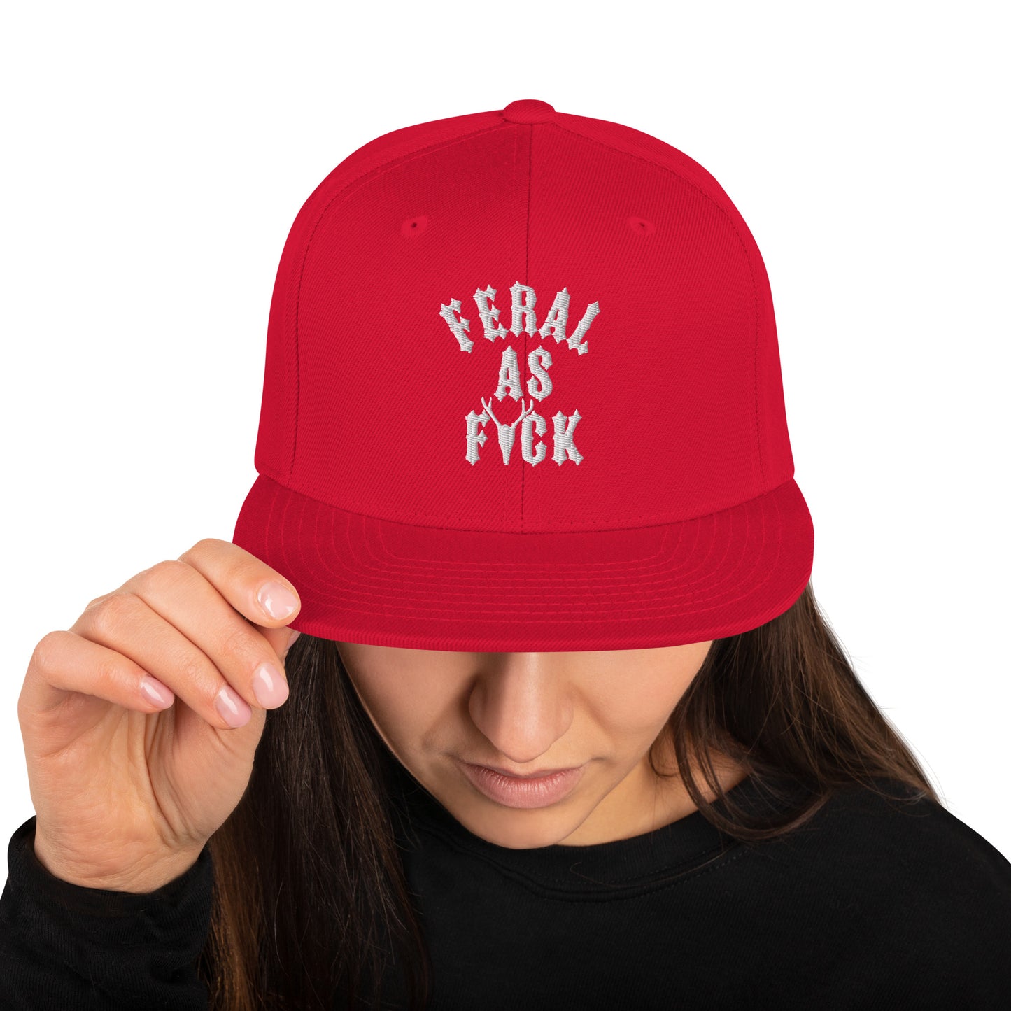 Feral comme F*ck Snapback Hat