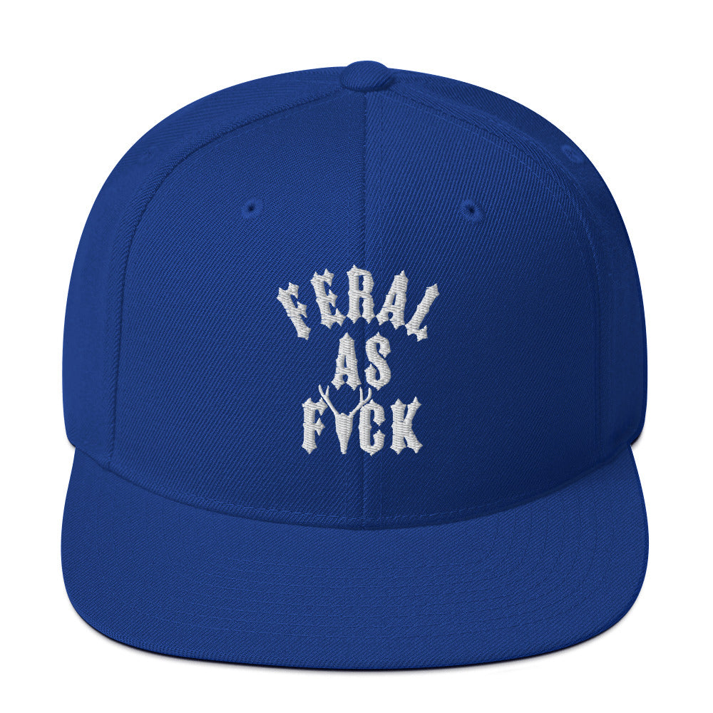 Feral comme F*ck Snapback Hat