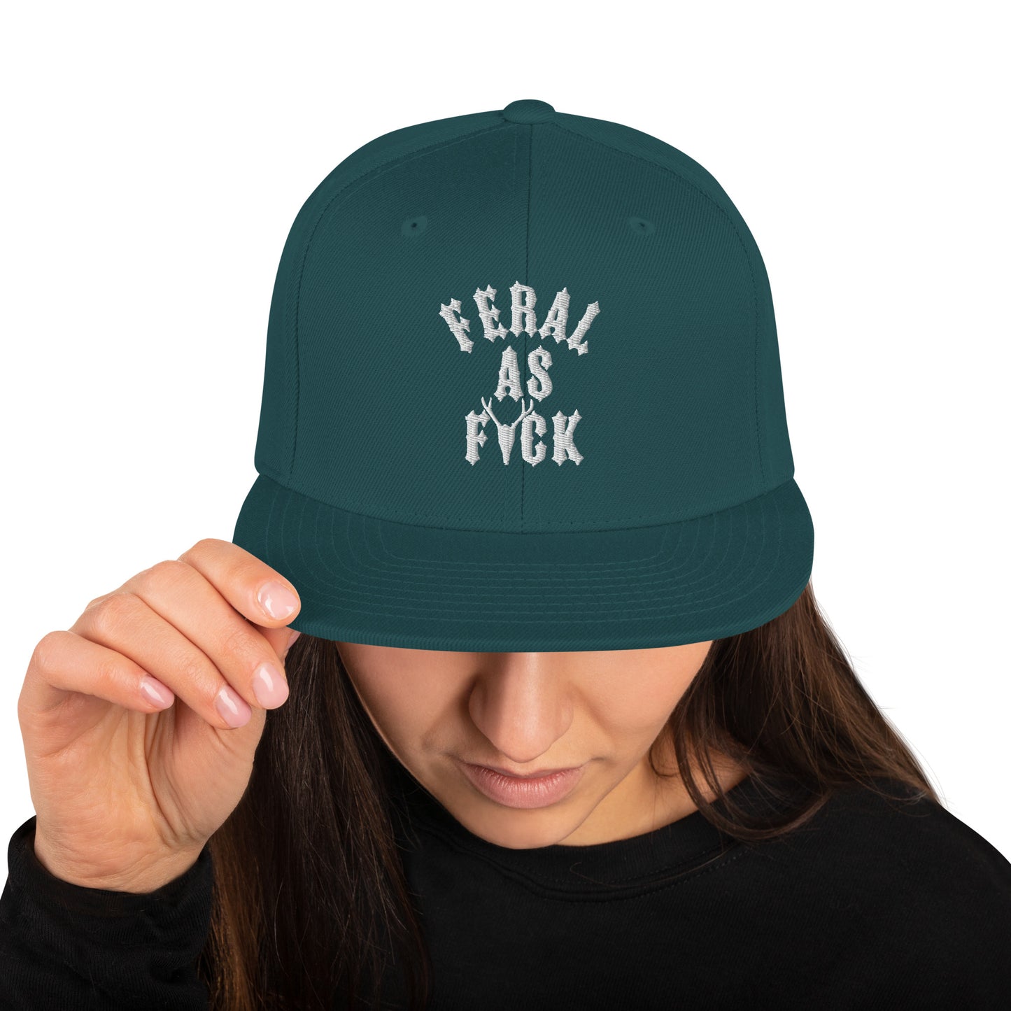 Feral as F*ck Snapback Hat