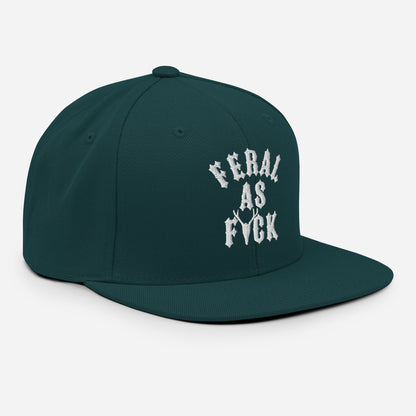 Feral as F*ck Snapback Hat