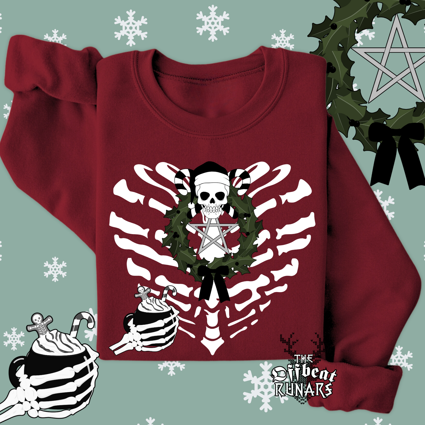 sweatshirt, creepmas