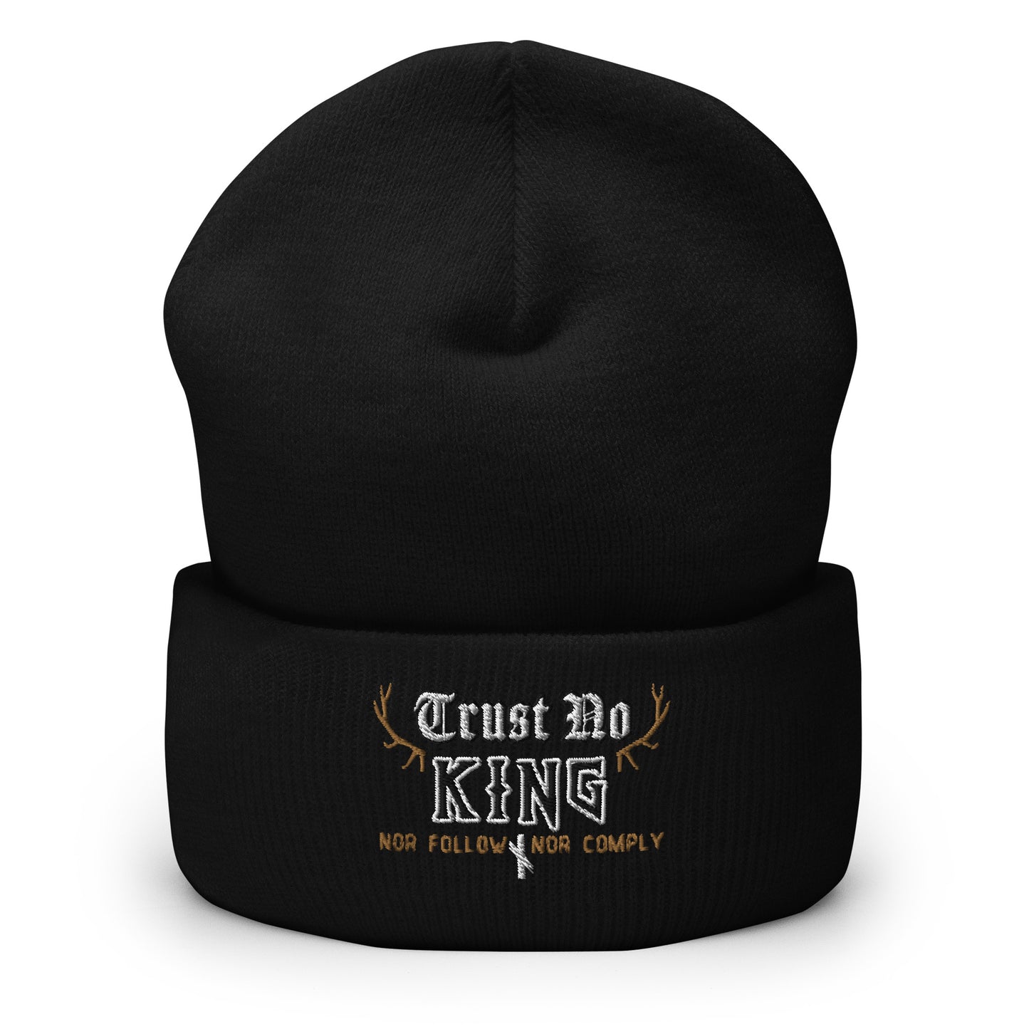 Trust No King Original Cuffed Beanie