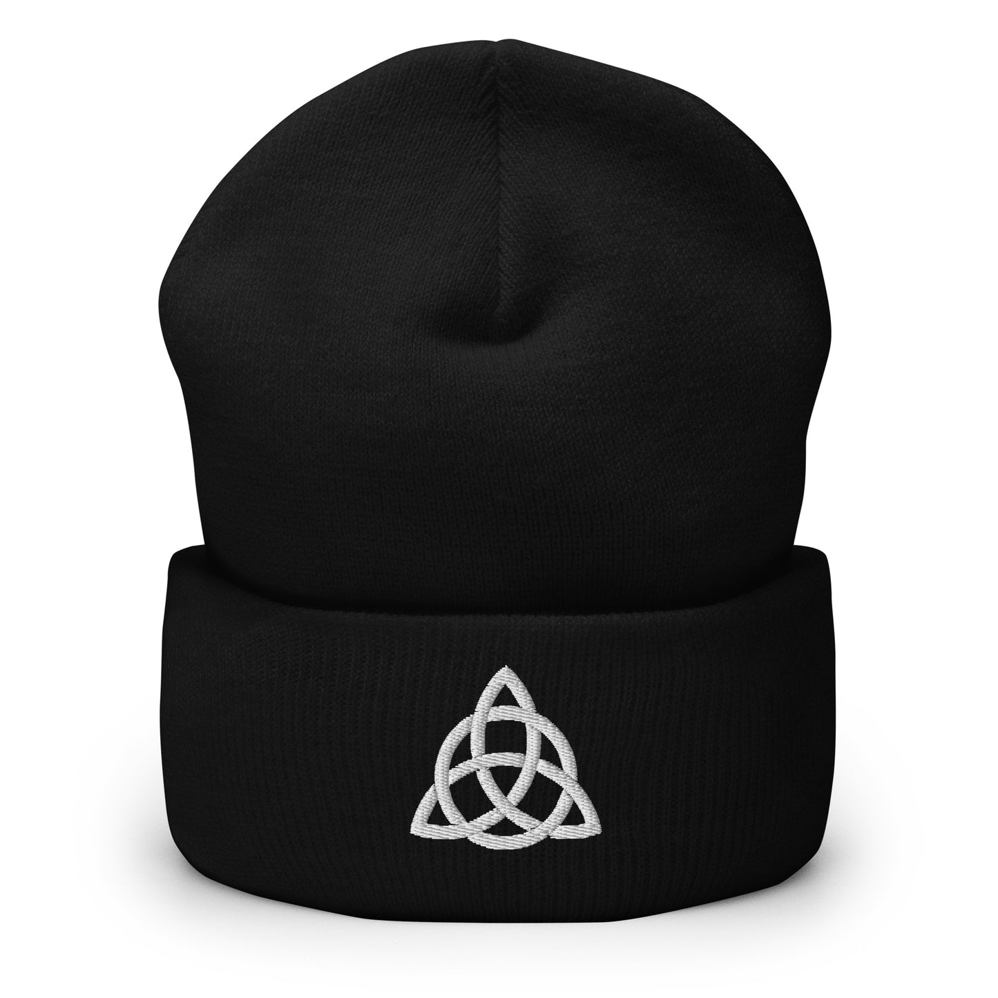 Triquetra Cuffed Beanie