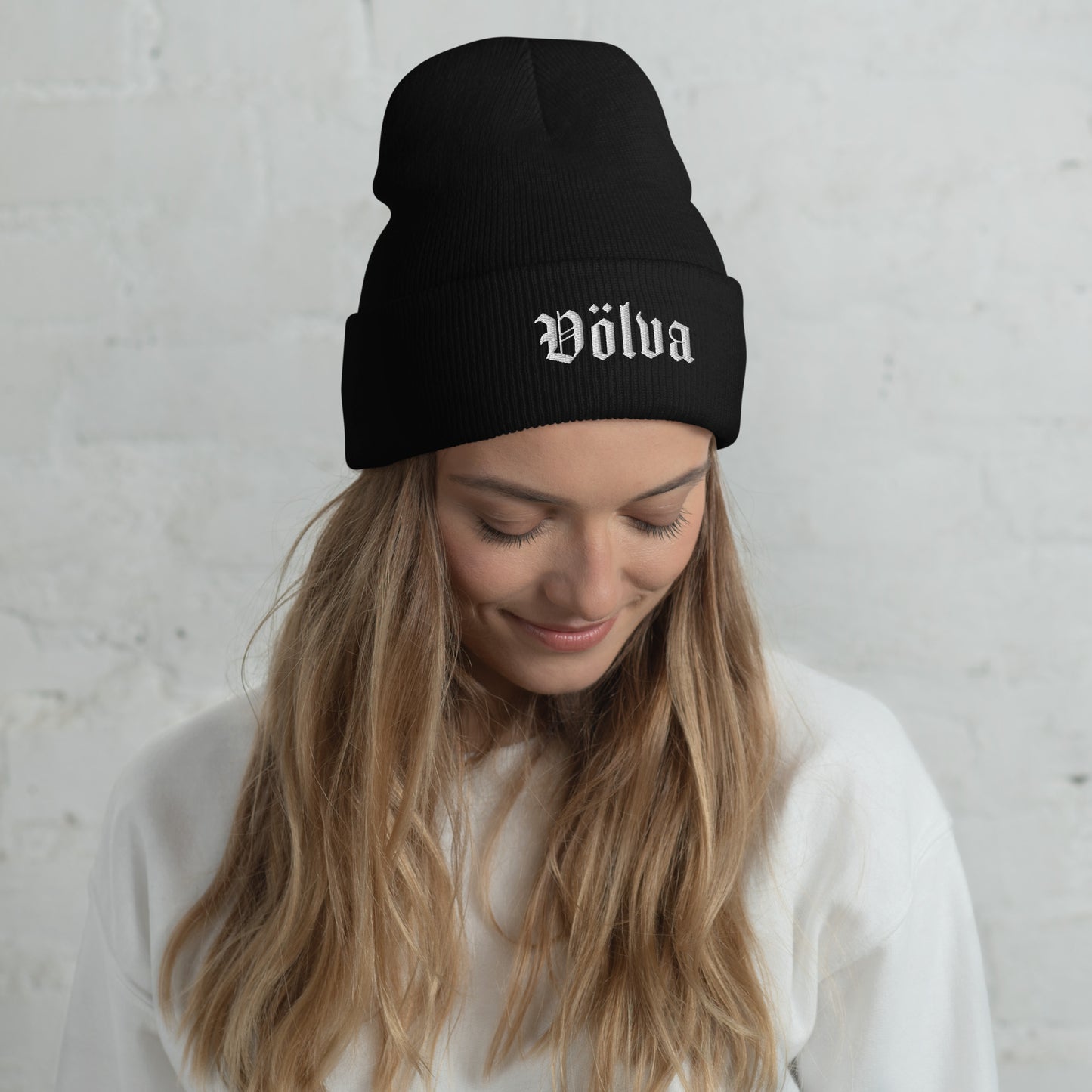 Völva Norse Witch Cuffed Beanie