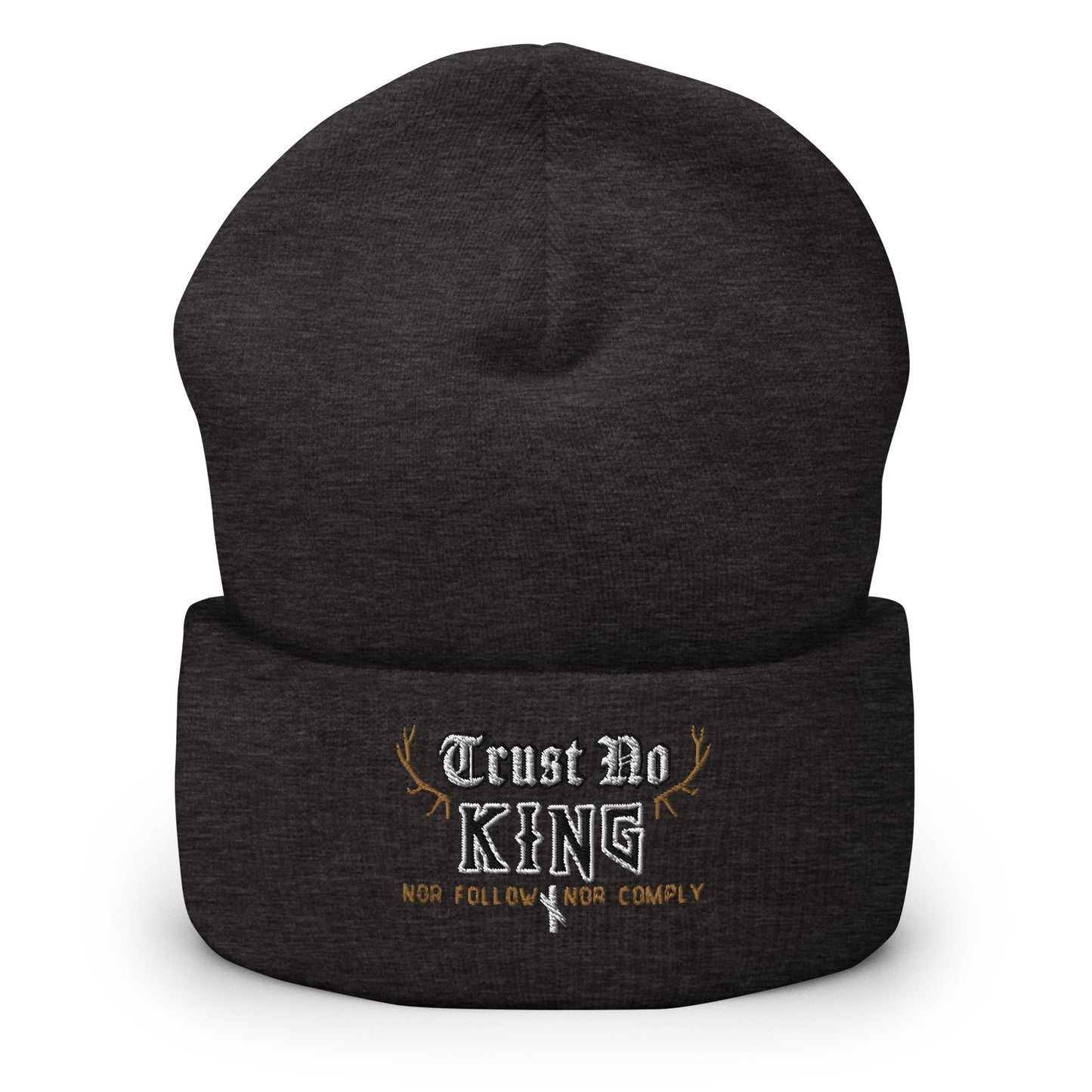 Trust No King Original Cuffed Beanie