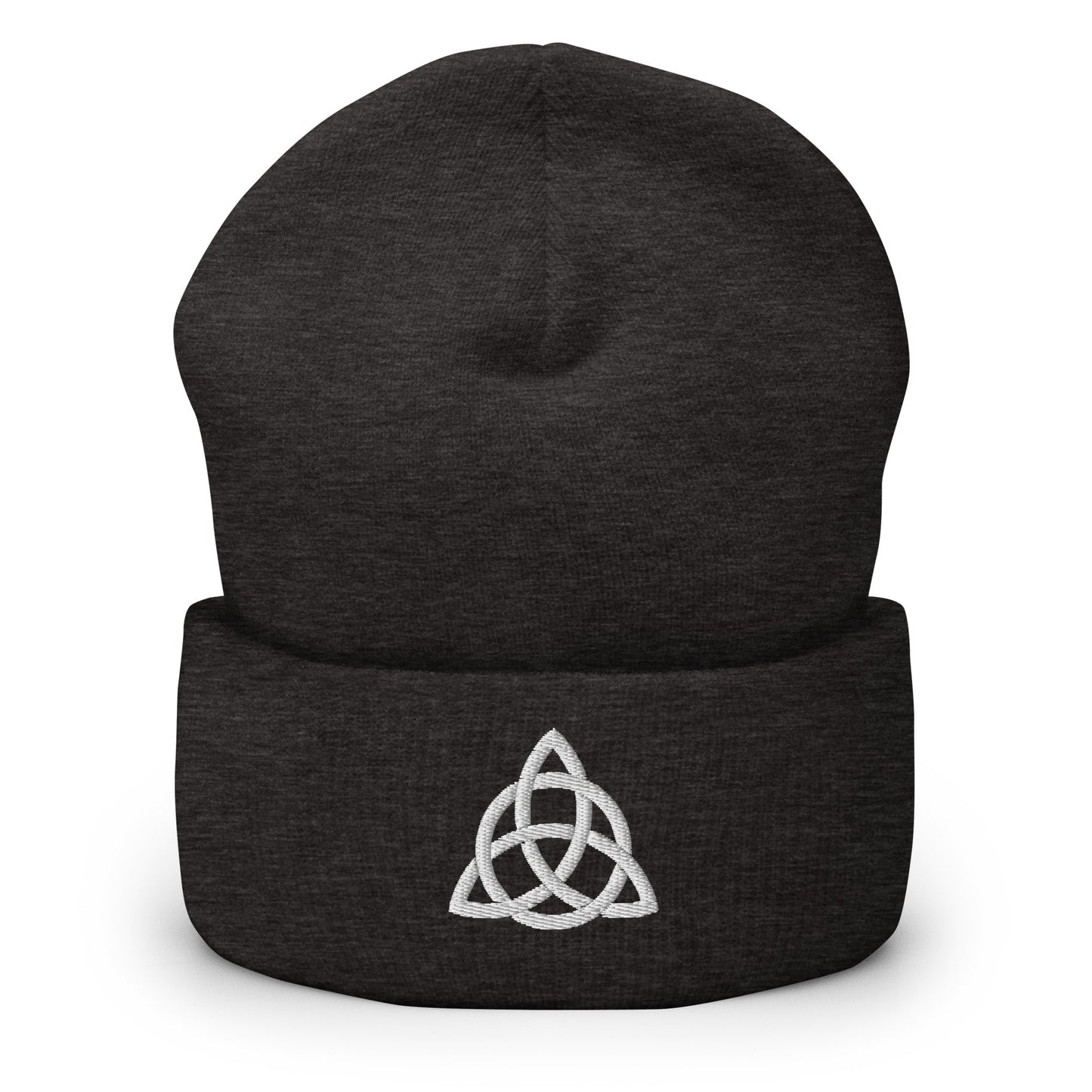 Triquetra Cuffed Beanie