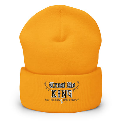 Trust No King Original Cuffed Beanie