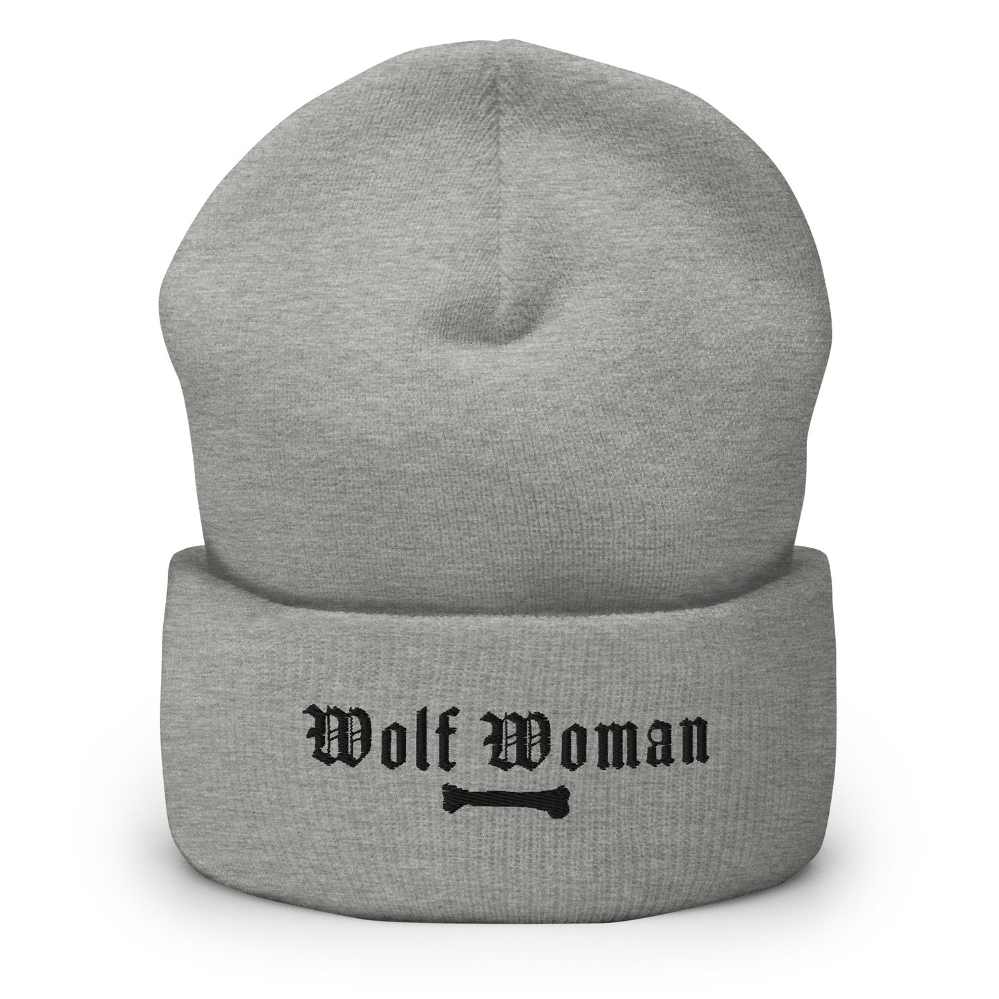 Wolf Woman Cuffed Beanie