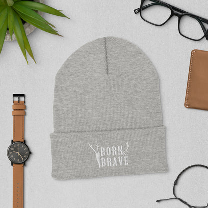 Born Brave Original Cuffed Beanie