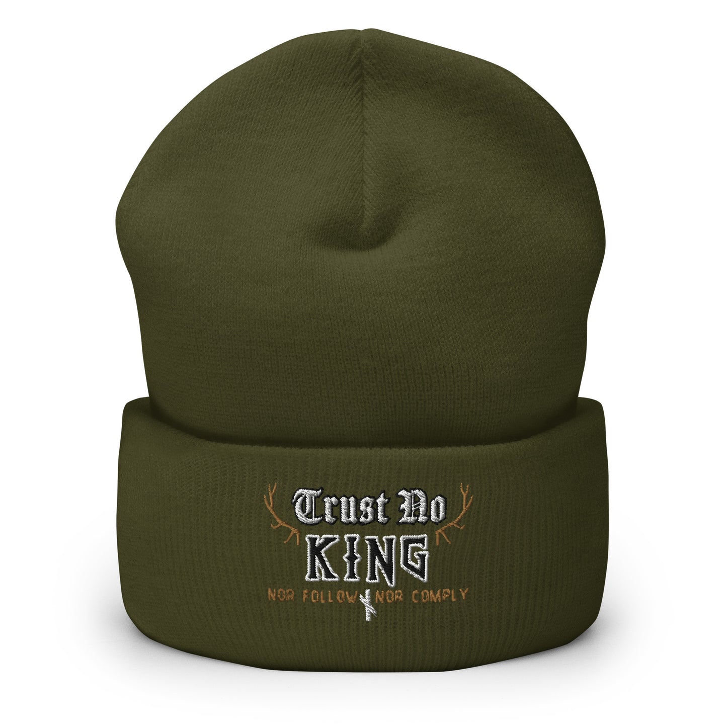 Trust No King Original Cuffed Beanie