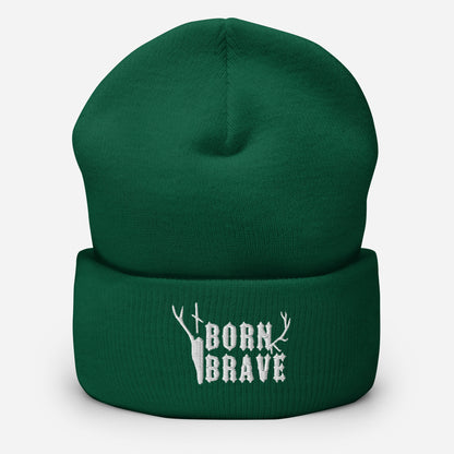 Born Brave Original Cuffed Beanie