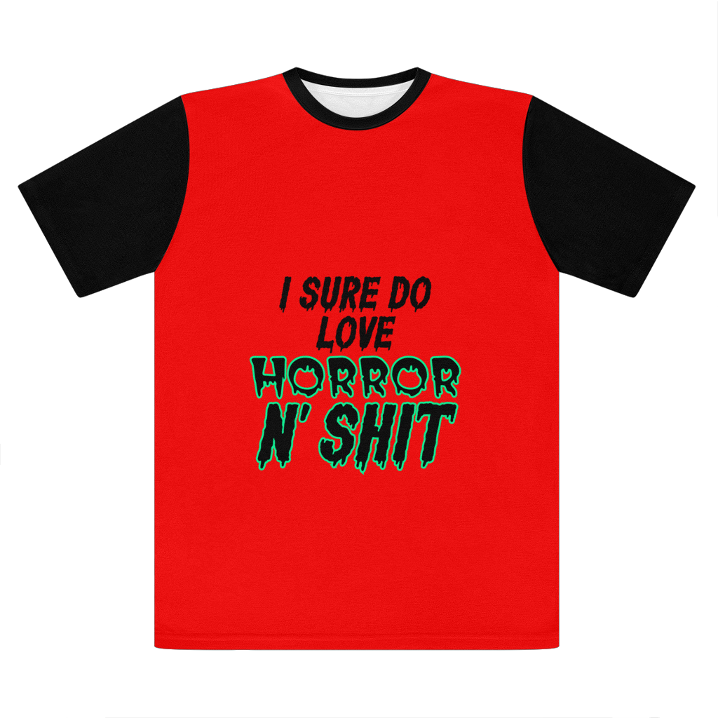 Sure I do love horror and shit Unisex T-Shirt