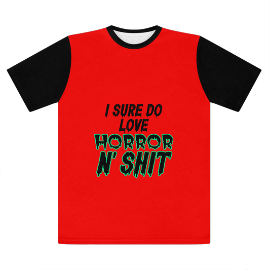 Sure I do love horror and shit Unisex T-Shirt