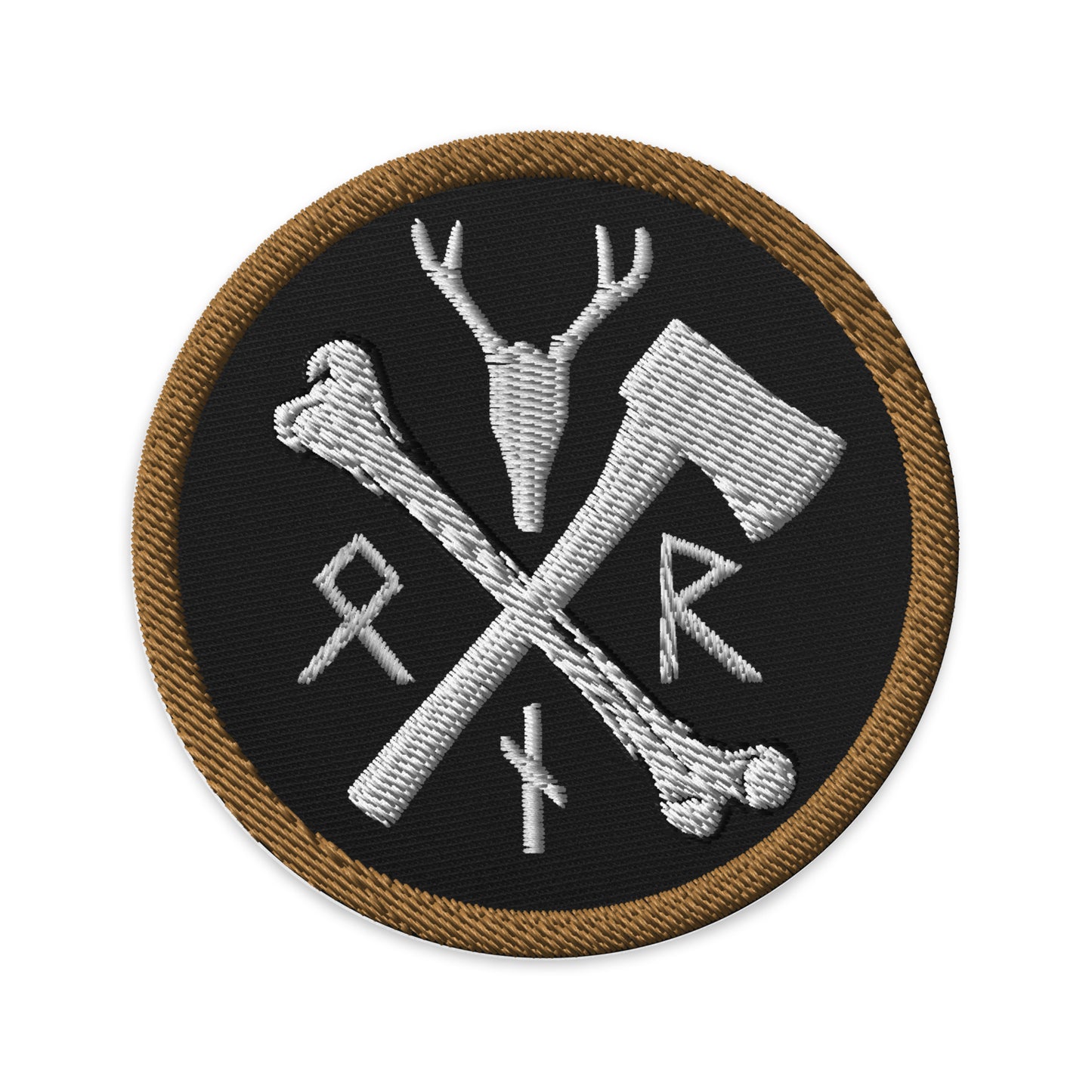 The Offbeat Runars Runes Embroidered patch