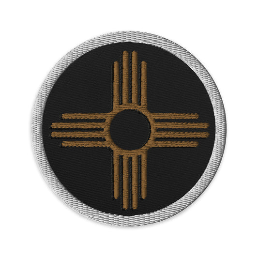 Native Sun Symbol Embroidered patch