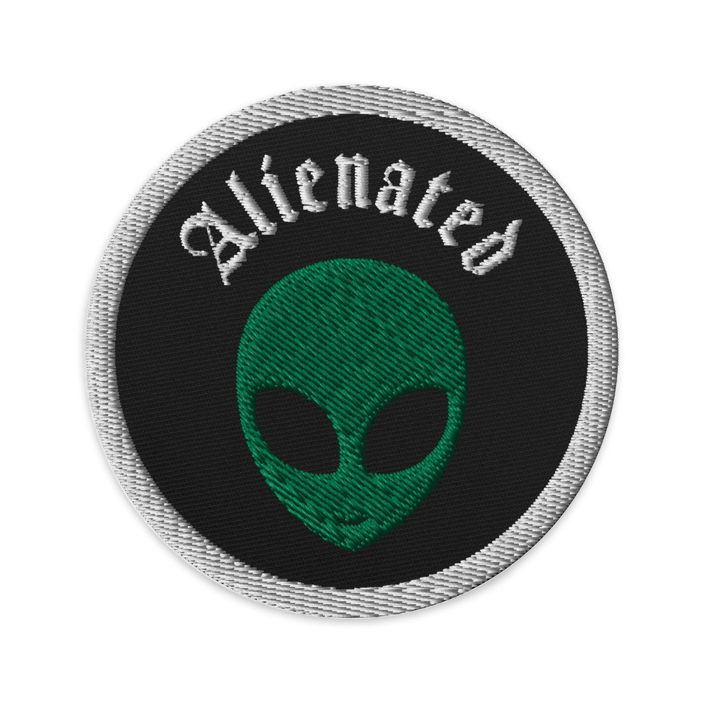 Alienated Embroidered patch