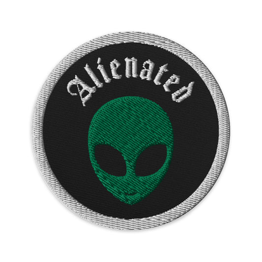 Alienated Embroidered patch