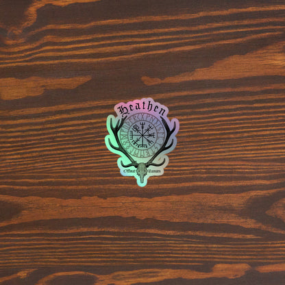 Heathen Holographic stickers