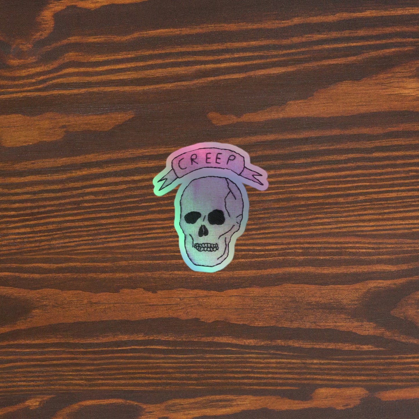 Creep Holographic stickers