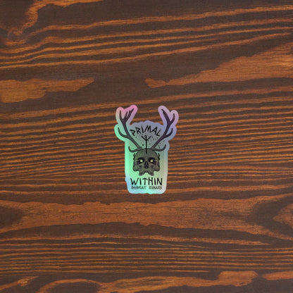 Primal within Holographic stickers