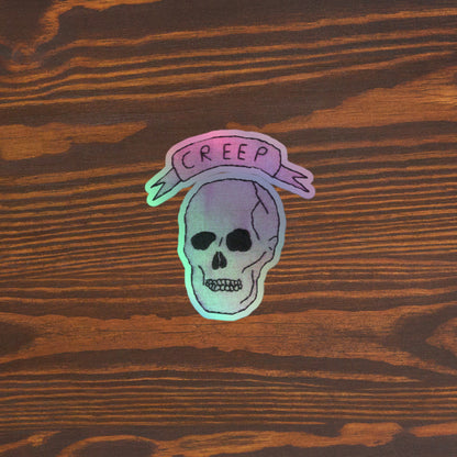 Creep Holographic stickers