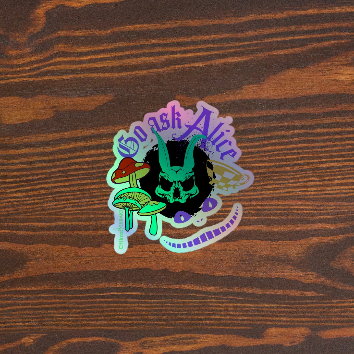 Go ask Alice Holographic stickers