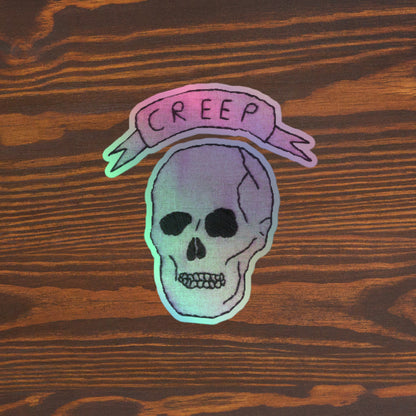 Creep Holographic stickers