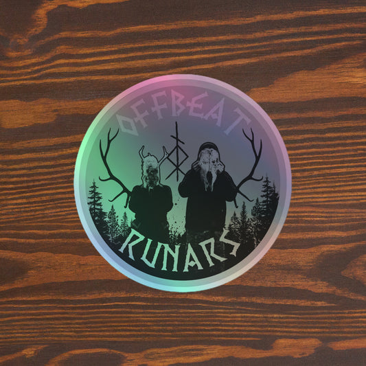 The Offbeat Runars Holographic stickers