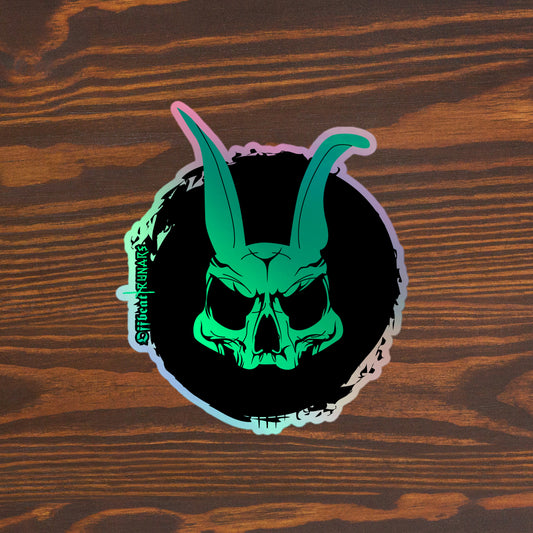 Of fallax and Rabbit holes Holographic stickers