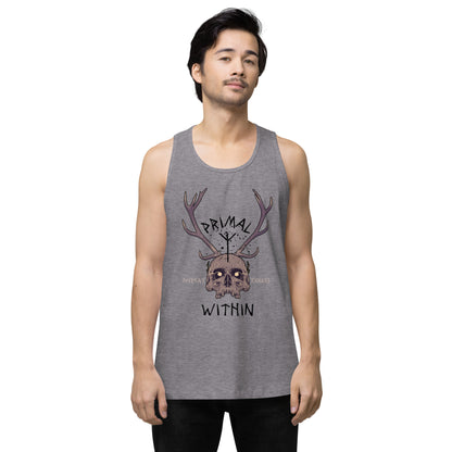 Primal within Men’s premium tank top