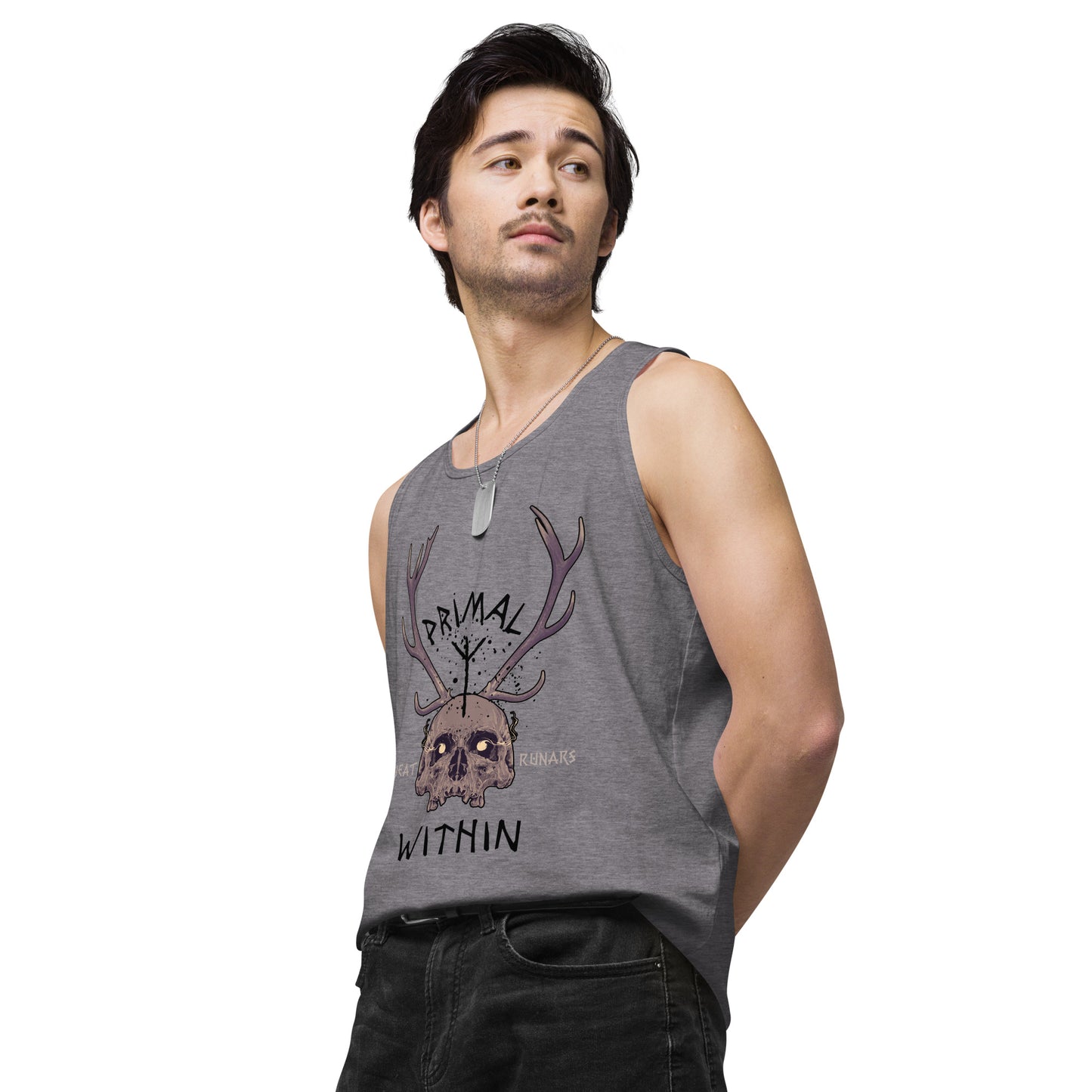 Primal within Men’s premium tank top