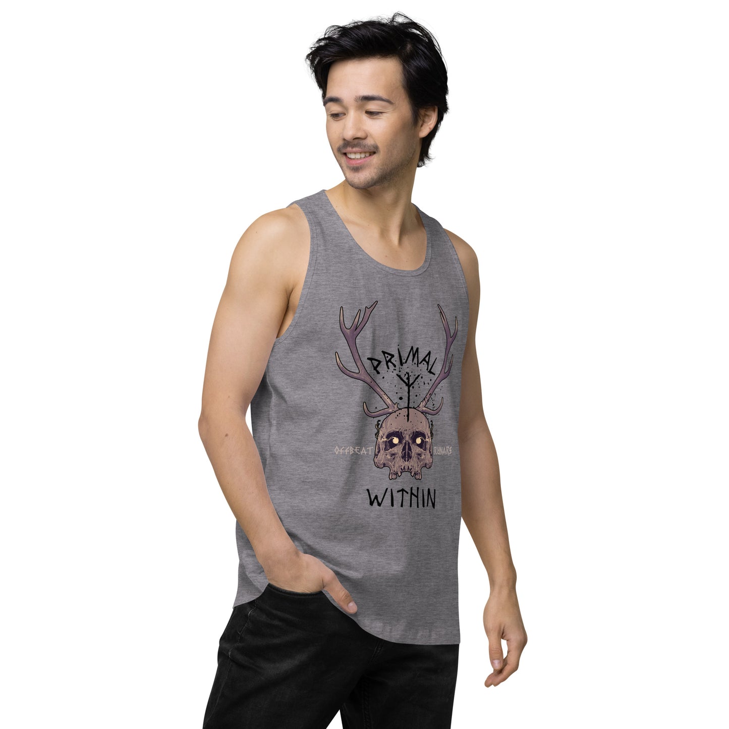 Primal within Men’s premium tank top