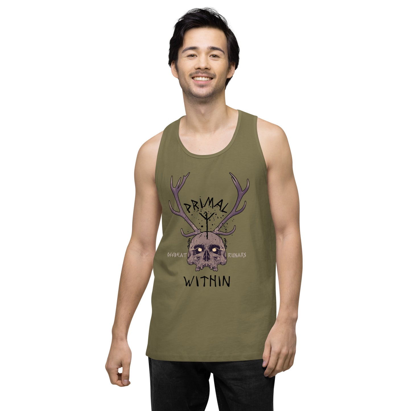 Primal within Men’s premium tank top