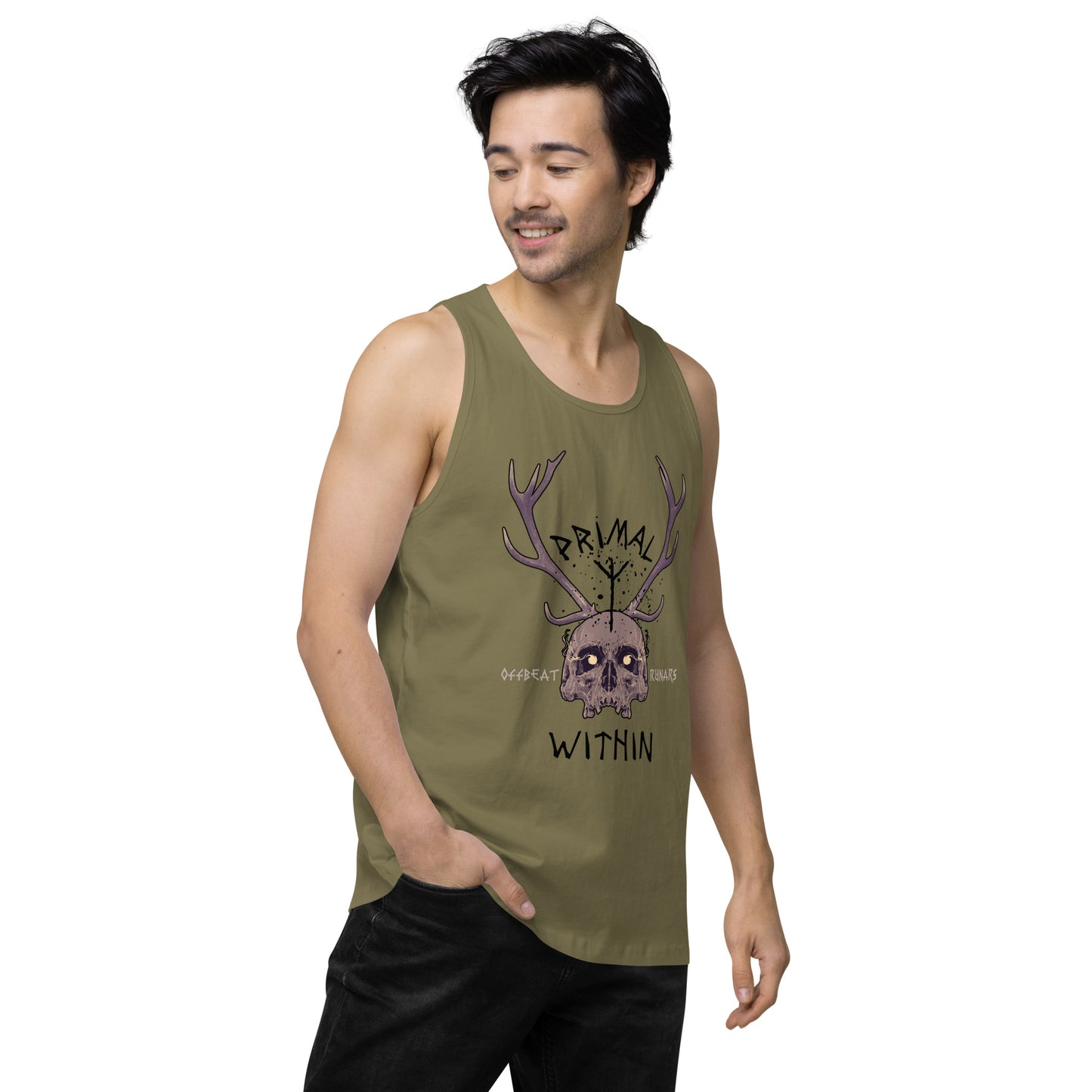 Primal within Men’s premium tank top