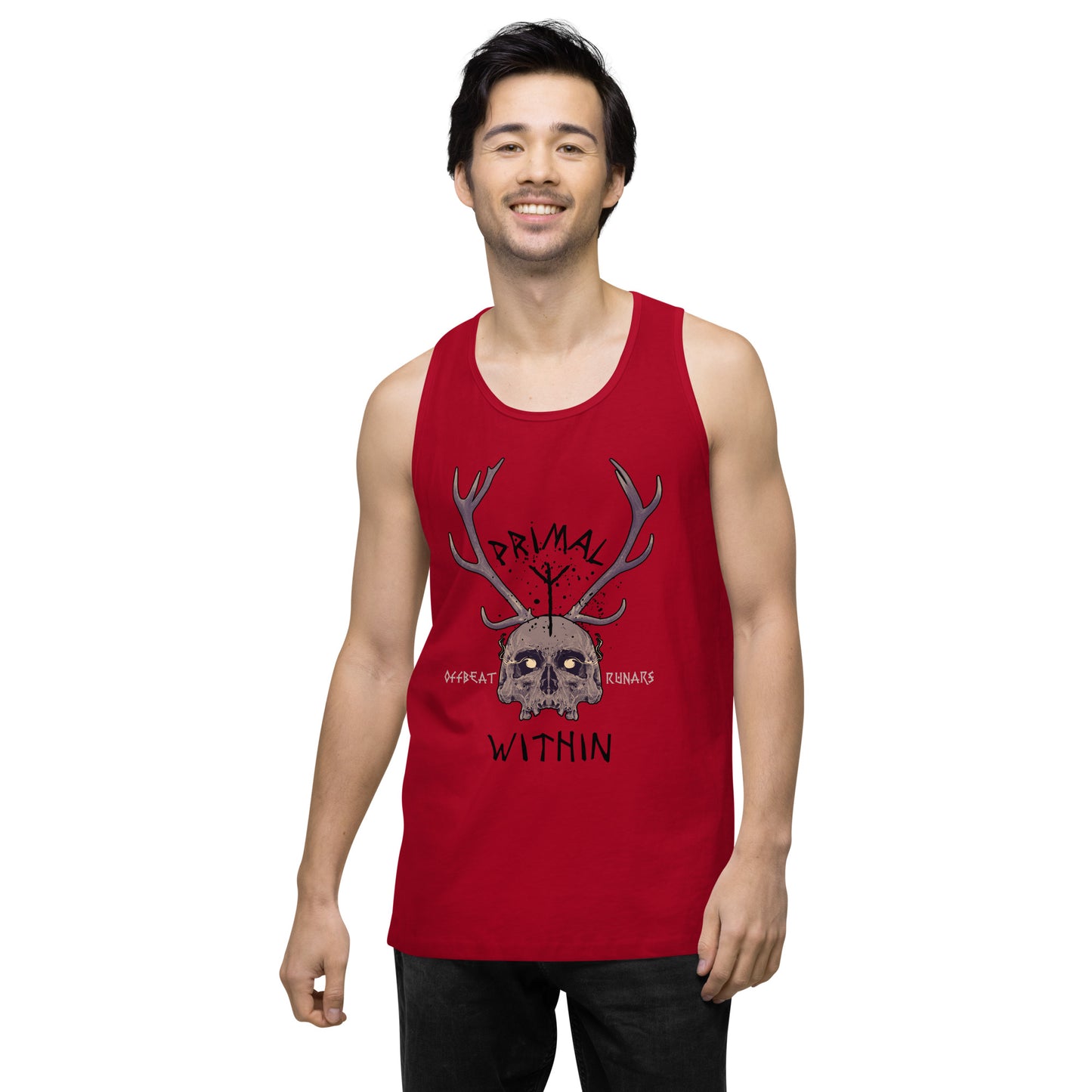 Primal within Men’s premium tank top