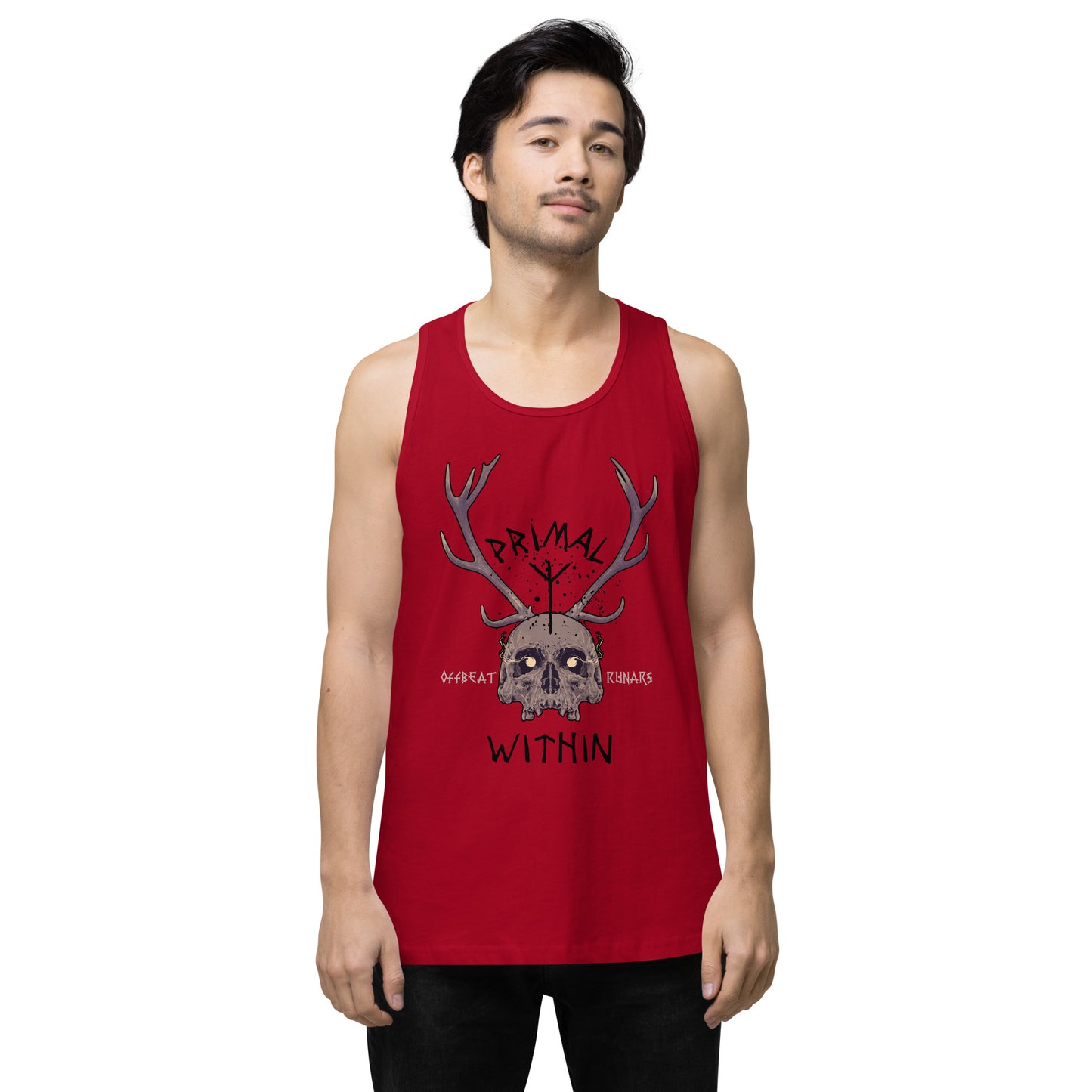 Primal within Men’s premium tank top