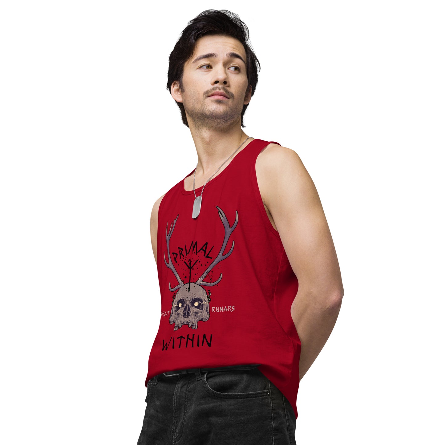 Primal within Men’s premium tank top