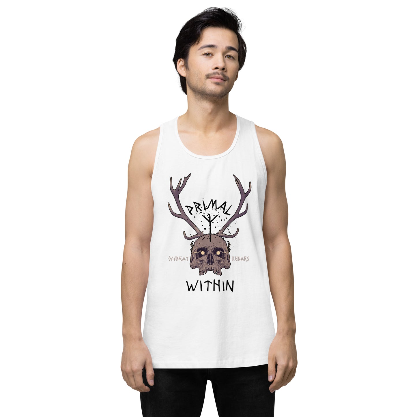 Primal within Men’s premium tank top