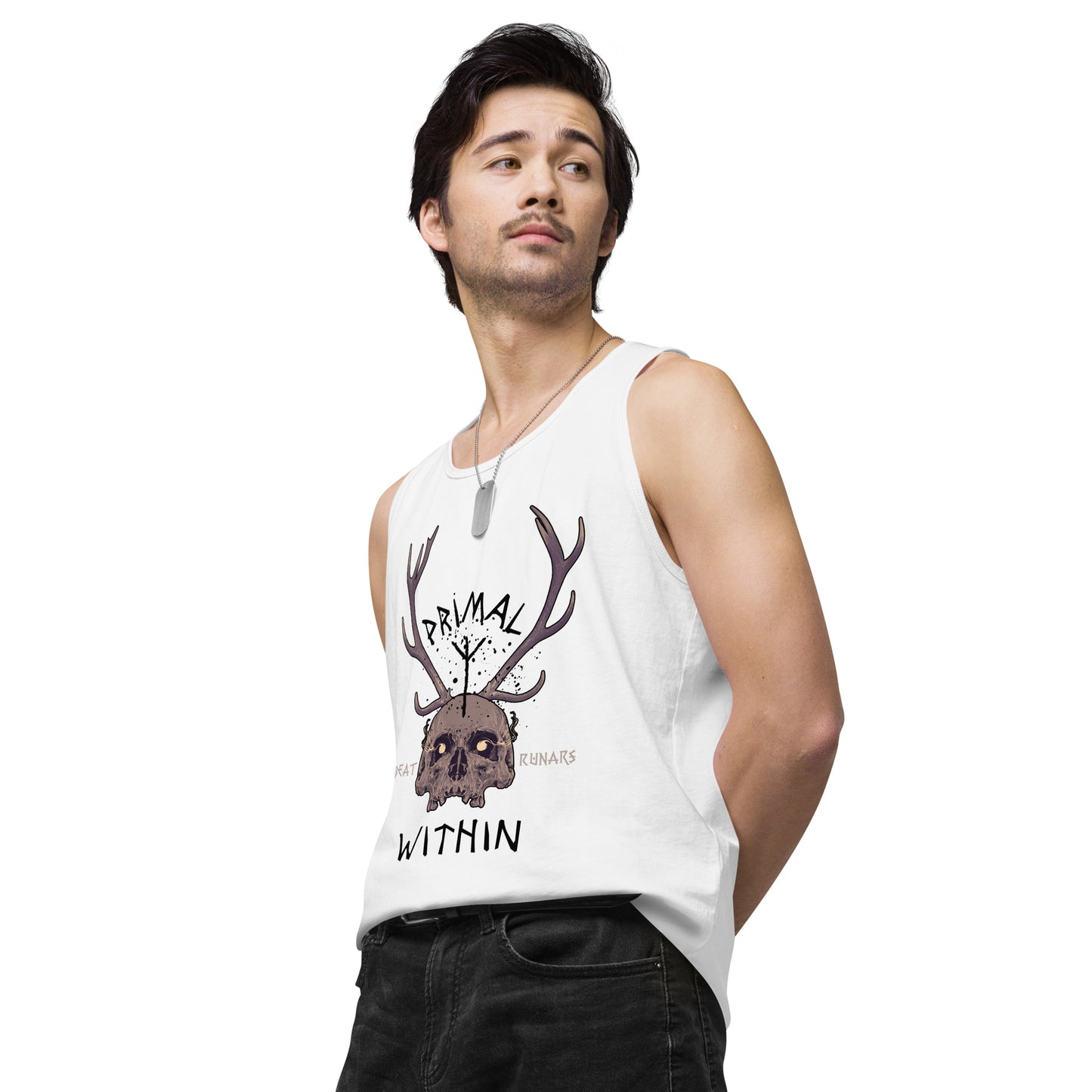 Primal within Men’s premium tank top