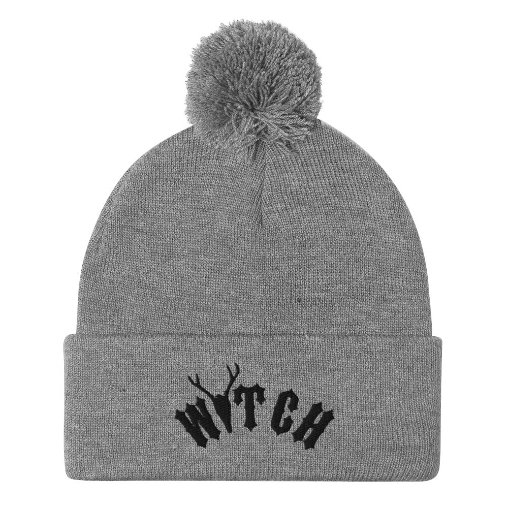 Witch Pom-Pom Beanie