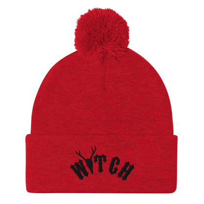 Witch Pom-Pom Beanie