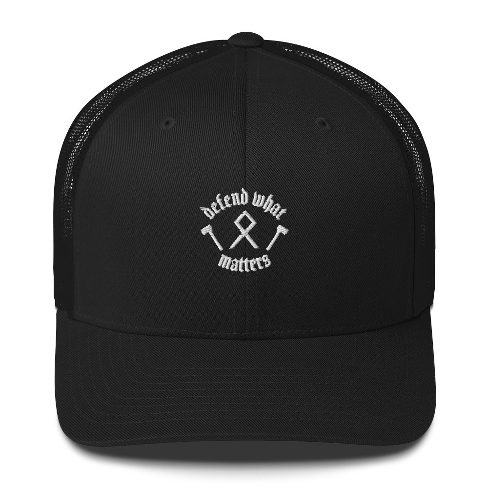 Defend what matter Trucker Cap