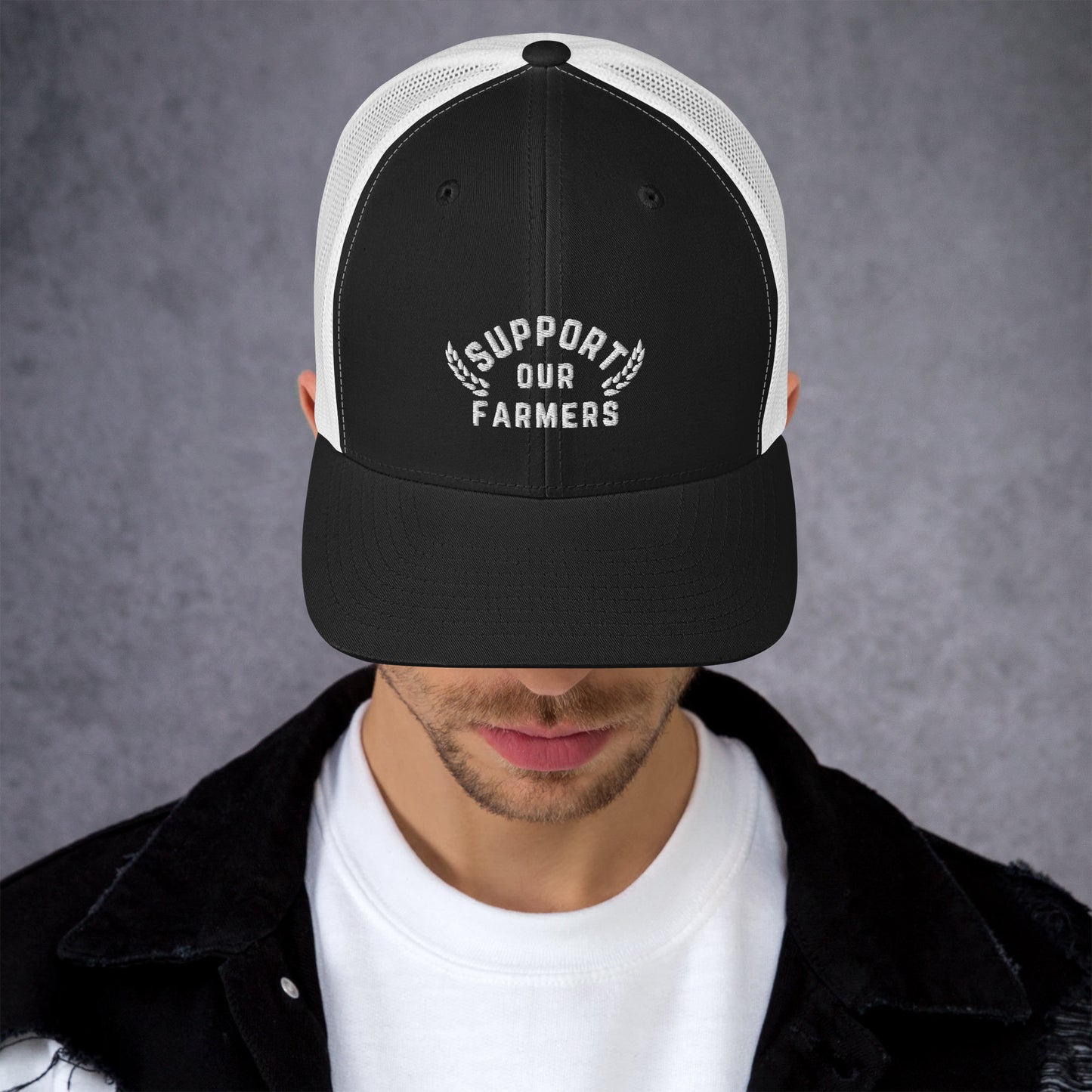 Support Our Farmers Trucker Cap