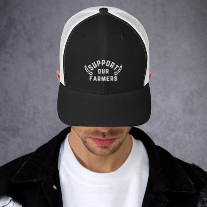 Support Our Farmers Trucker Cap