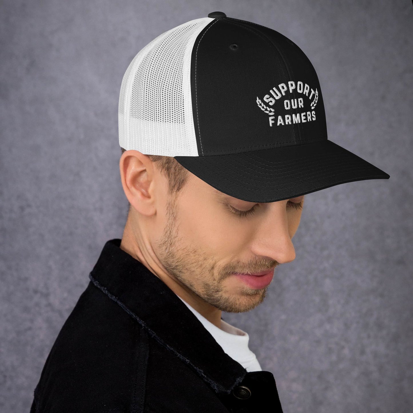 Support Our Farmers Trucker Cap