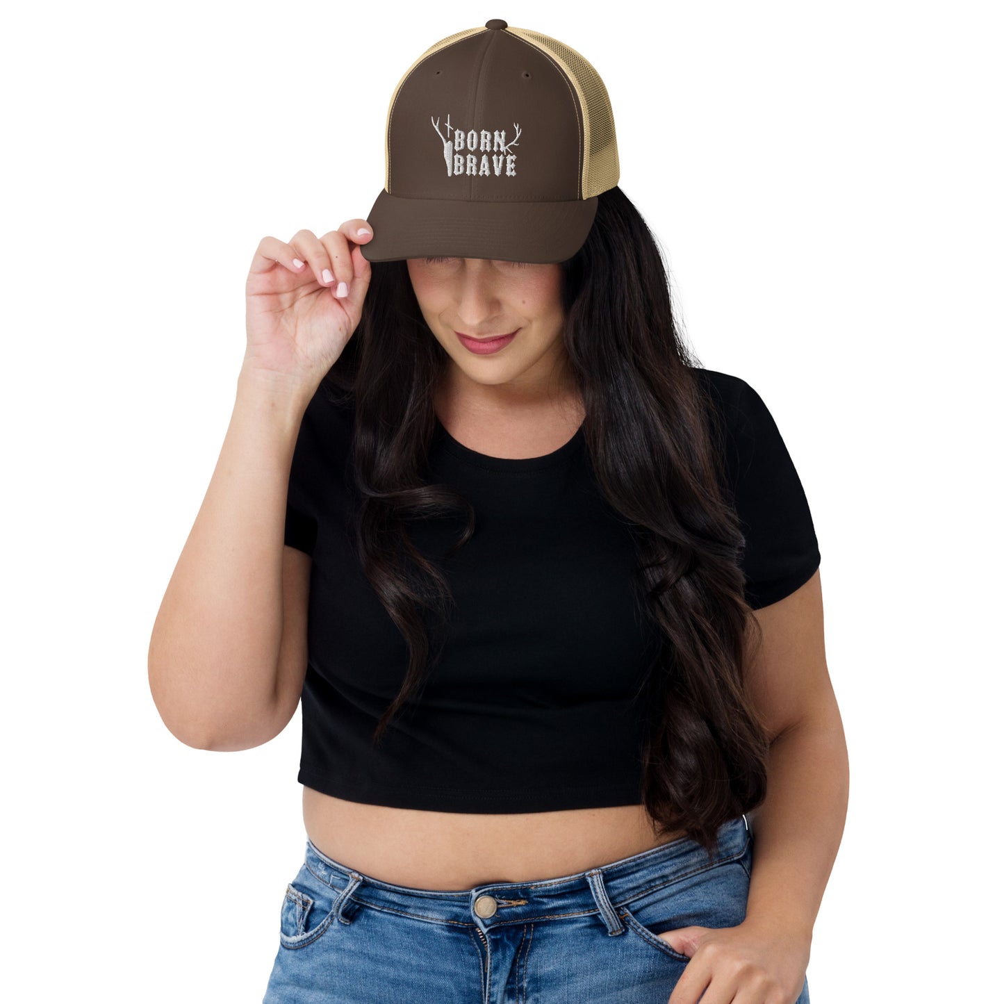 Born Brave Trucker Cap