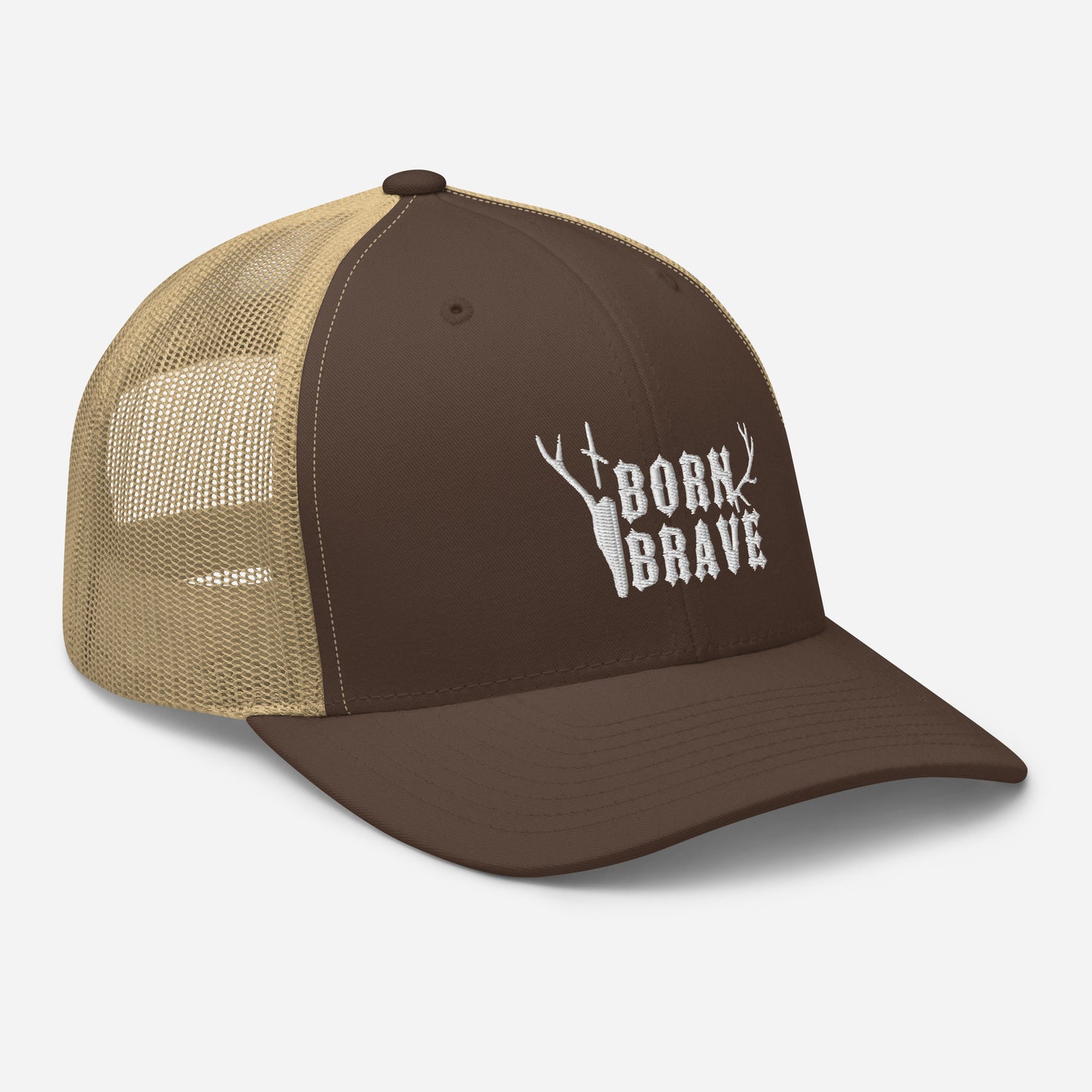 Born Brave Trucker Cap