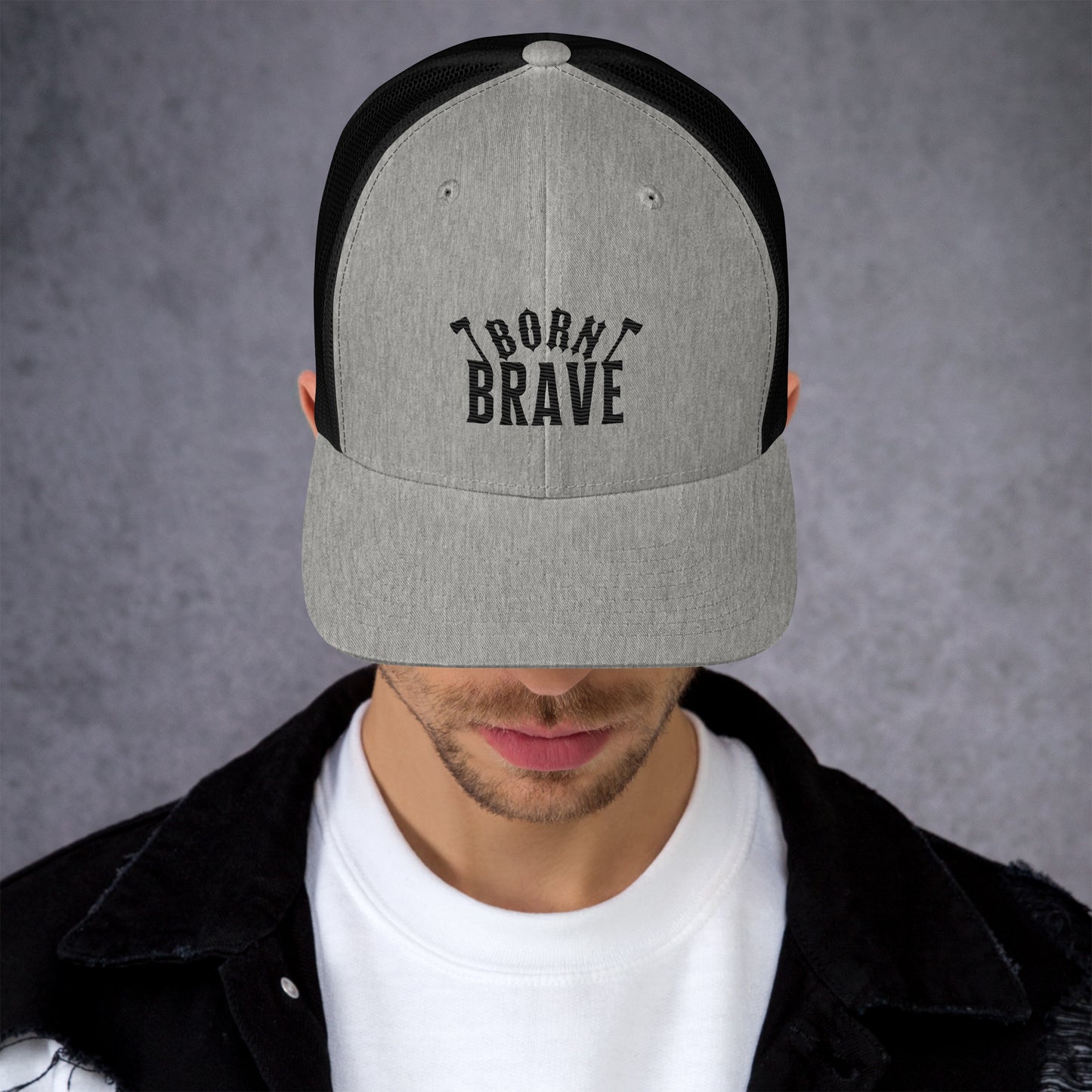 Casquette de camionneur Born Brave