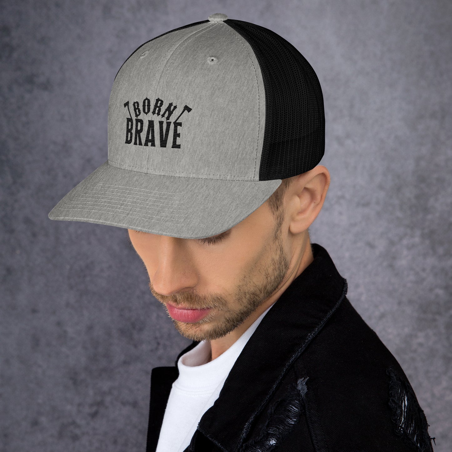 Born Brave Trucker Cap